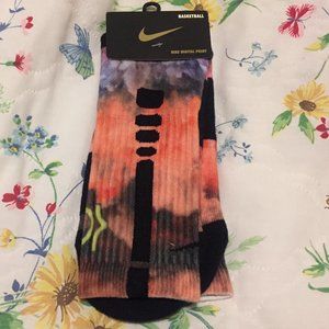 NWT Nike Basketball Socks - L - "Galaxy" KD Design